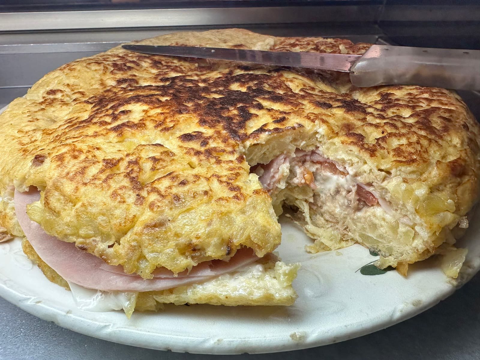 Tortilla de patatas casera